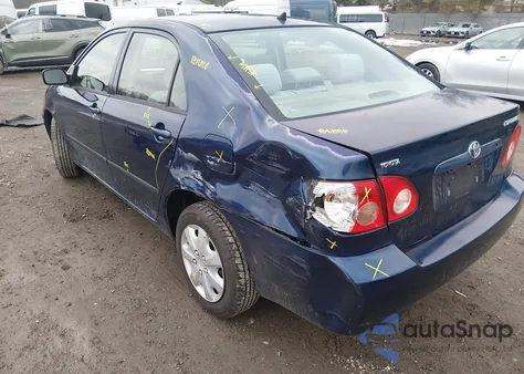 2008 Toyota Corolla Ce из США, поврежденный, VIN 2T1BR32E98C888838